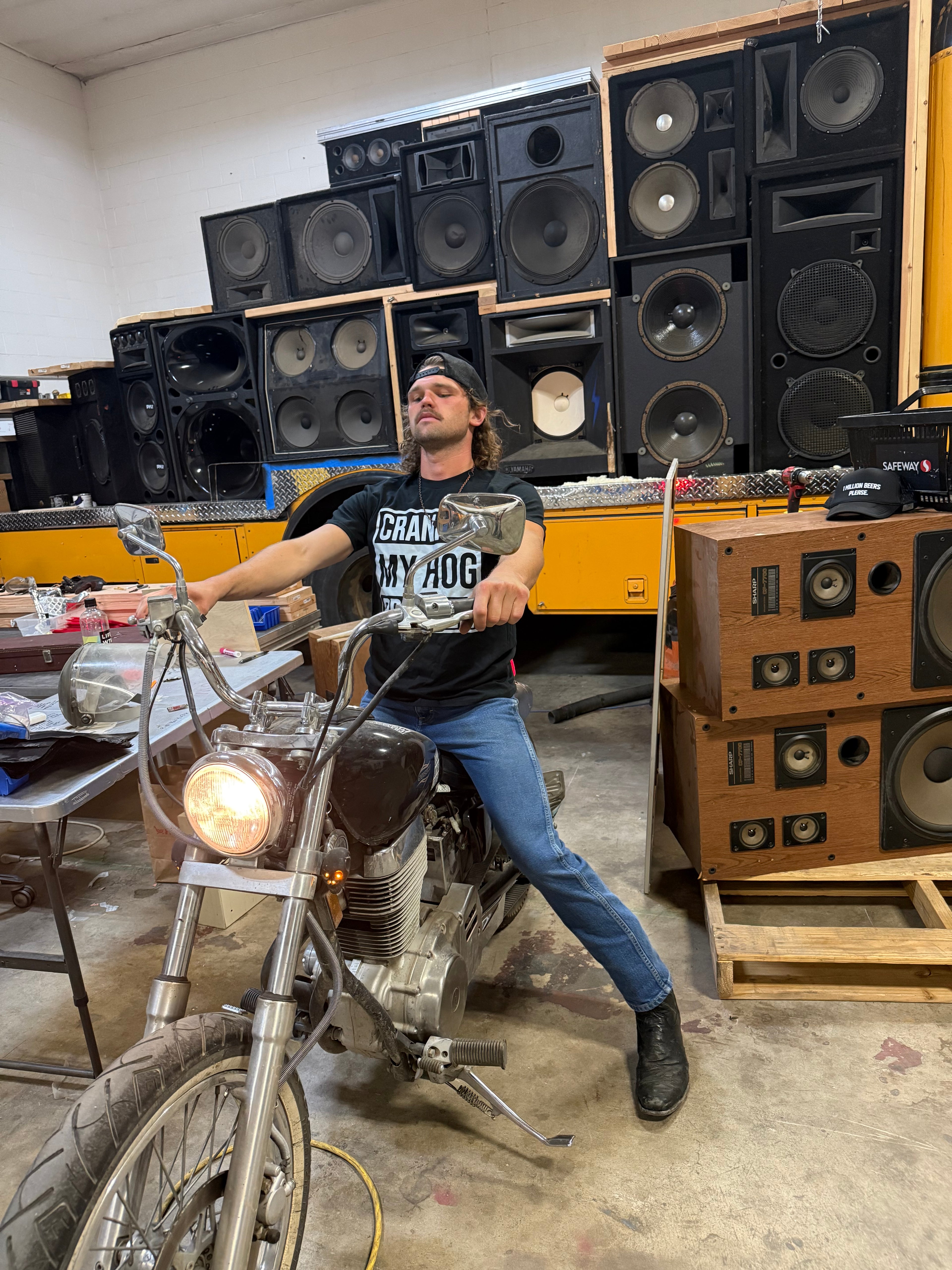 FREE SHIRT - CRANKIN MY HOG BROTHER SHIRTS! GET EM FAST THESE BITCHES GON' SELL OUT QUICK