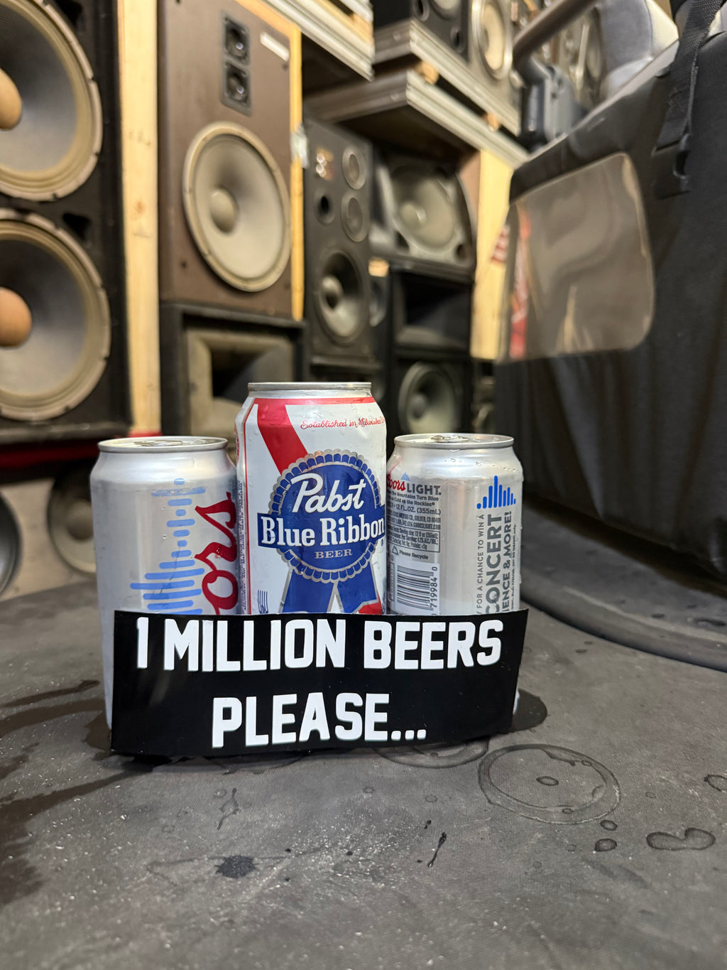 ONE MILLION BEERS FREE STICKERS! - THESE NOW PLAY MY MUSIC