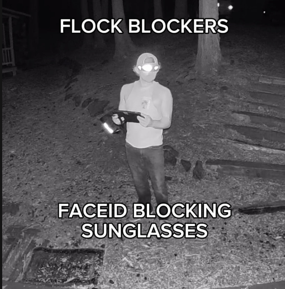 FLOCK BLOCKERS! FACE ID BLOCKING SUNGLASSES!