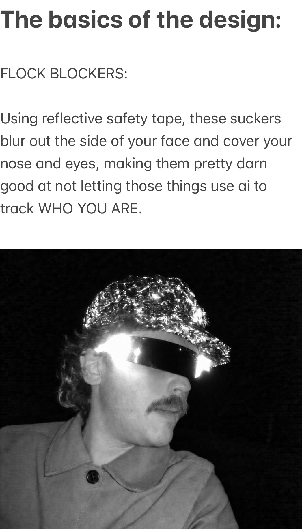 FLOCK BLOCKERS! FACE ID BLOCKING SUNGLASSES!