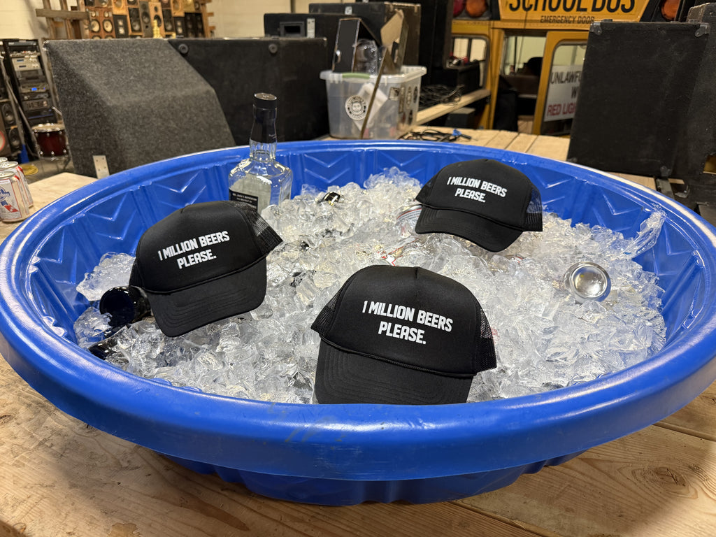 1 MILLION BEERS Official FREE TRUCKER HAT!