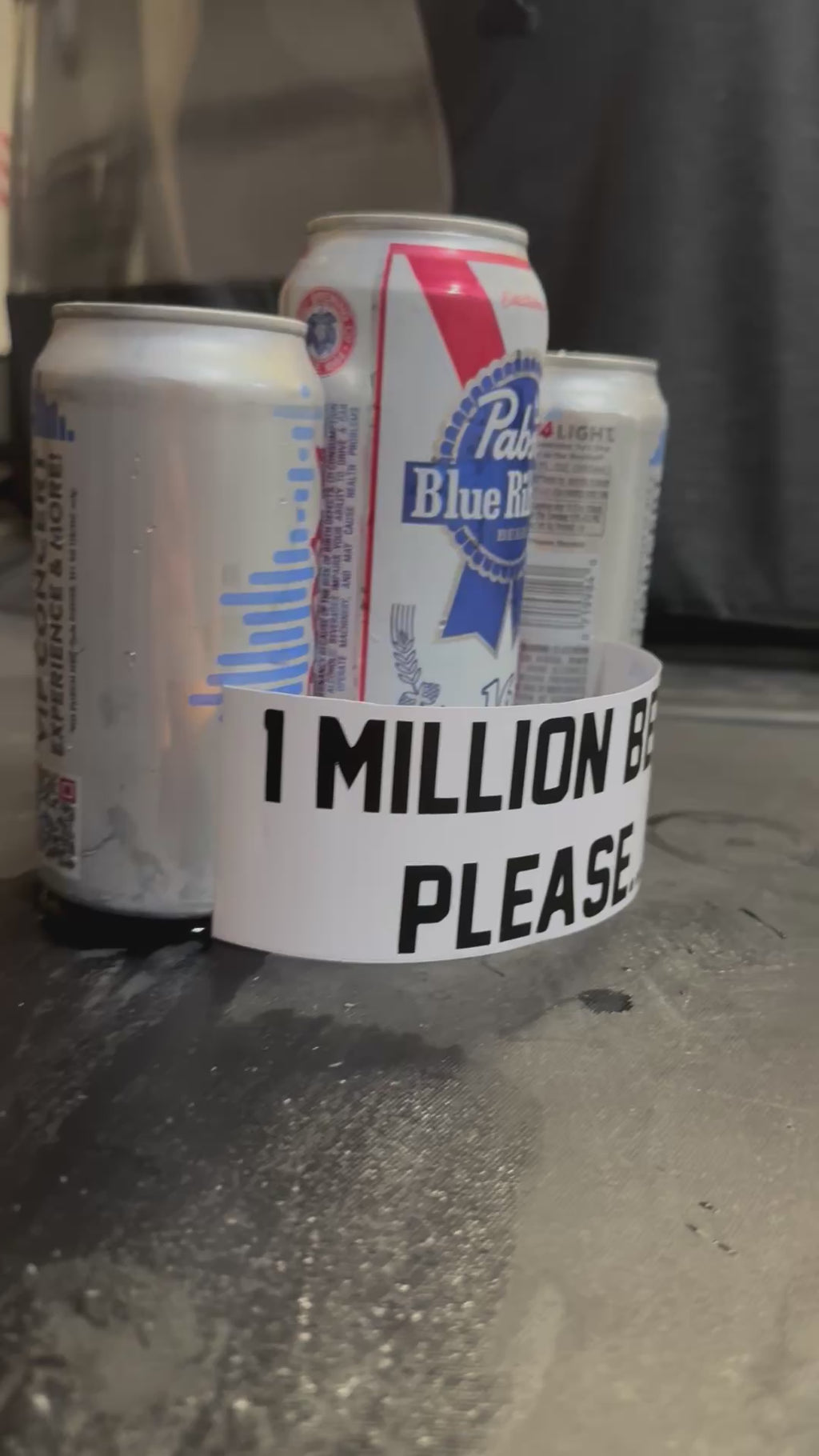 ONE MILLION BEERS FREE STICKERS! - THESE NOW PLAY MY MUSIC
