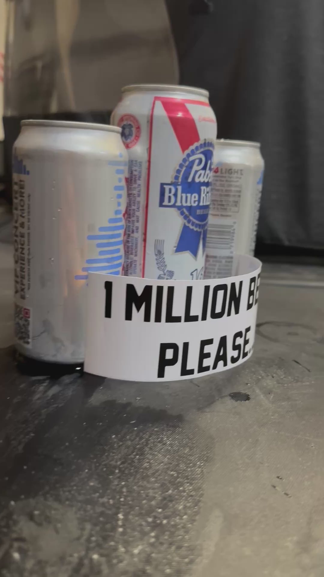 ONE MILLION BEERS FREE STICKERS! - THESE NOW PLAY MY MUSIC